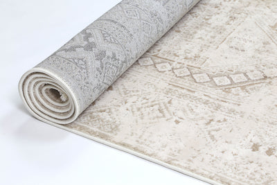 Cordelia Panel Beige Rug 160x230 cm