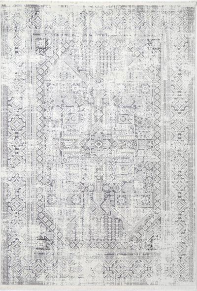 Cordelia Panel Grey Rug 160x230 cm