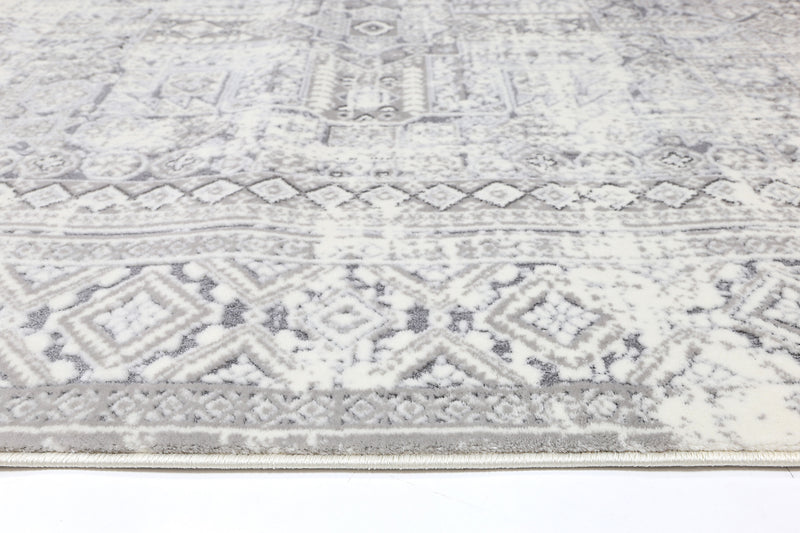 Cordelia Panel Grey Rug 160x230 cm