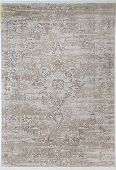 Cordelia Medalion Beige Rug 160x230 cm