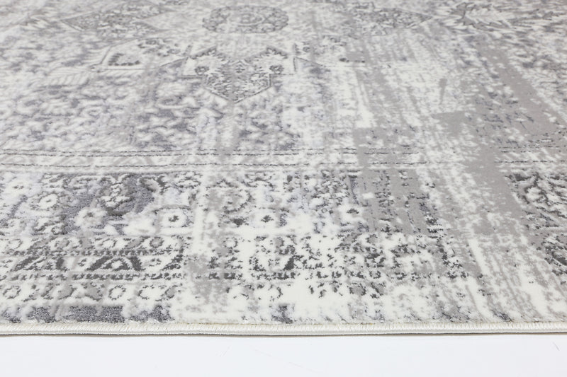 Cordelia Medalion Grey Rug 160x230 cm