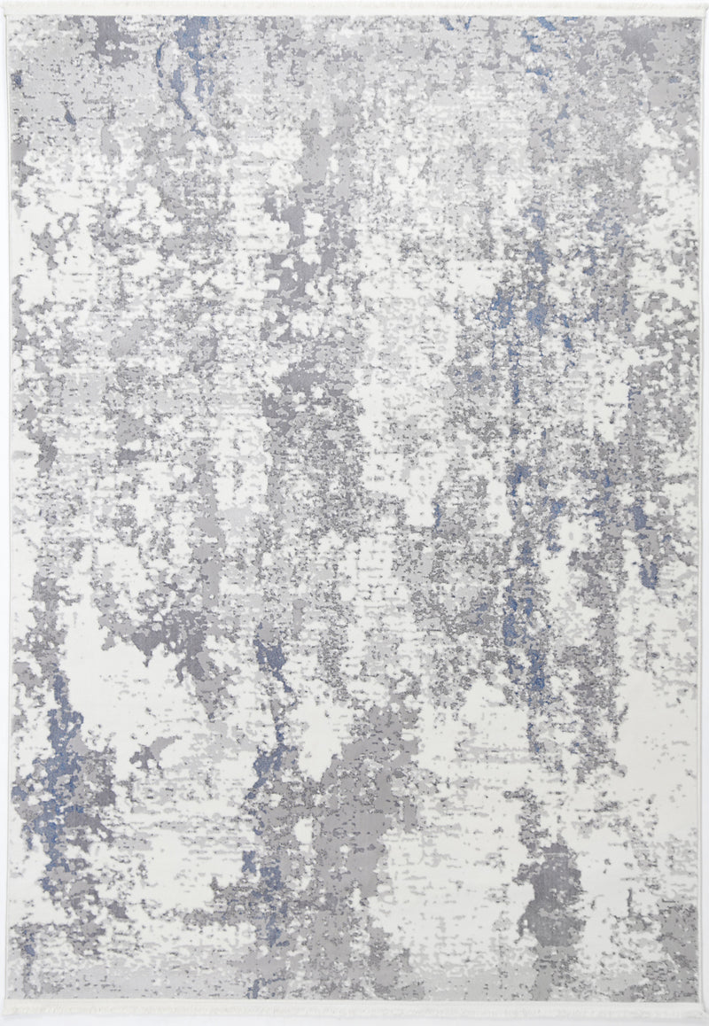 Cordelia One Modern Grey Blue Rug 200x290 cm