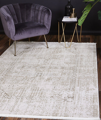 Cordelia Panel Beige Rug 200x290 cm