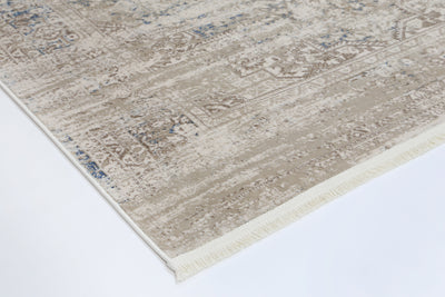 Cordelia Medalion Beige Blue Rug 200x290 cm