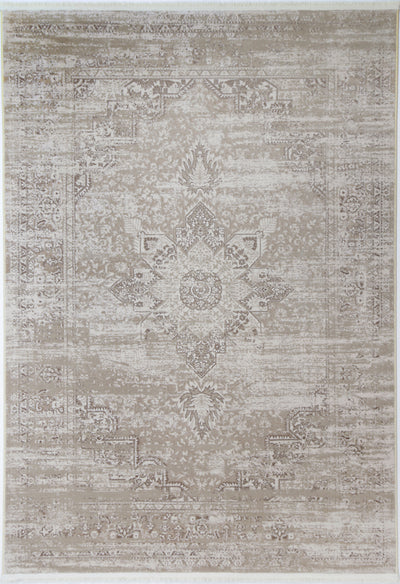 Cordelia Medalion Beige Rug 200x290 cm