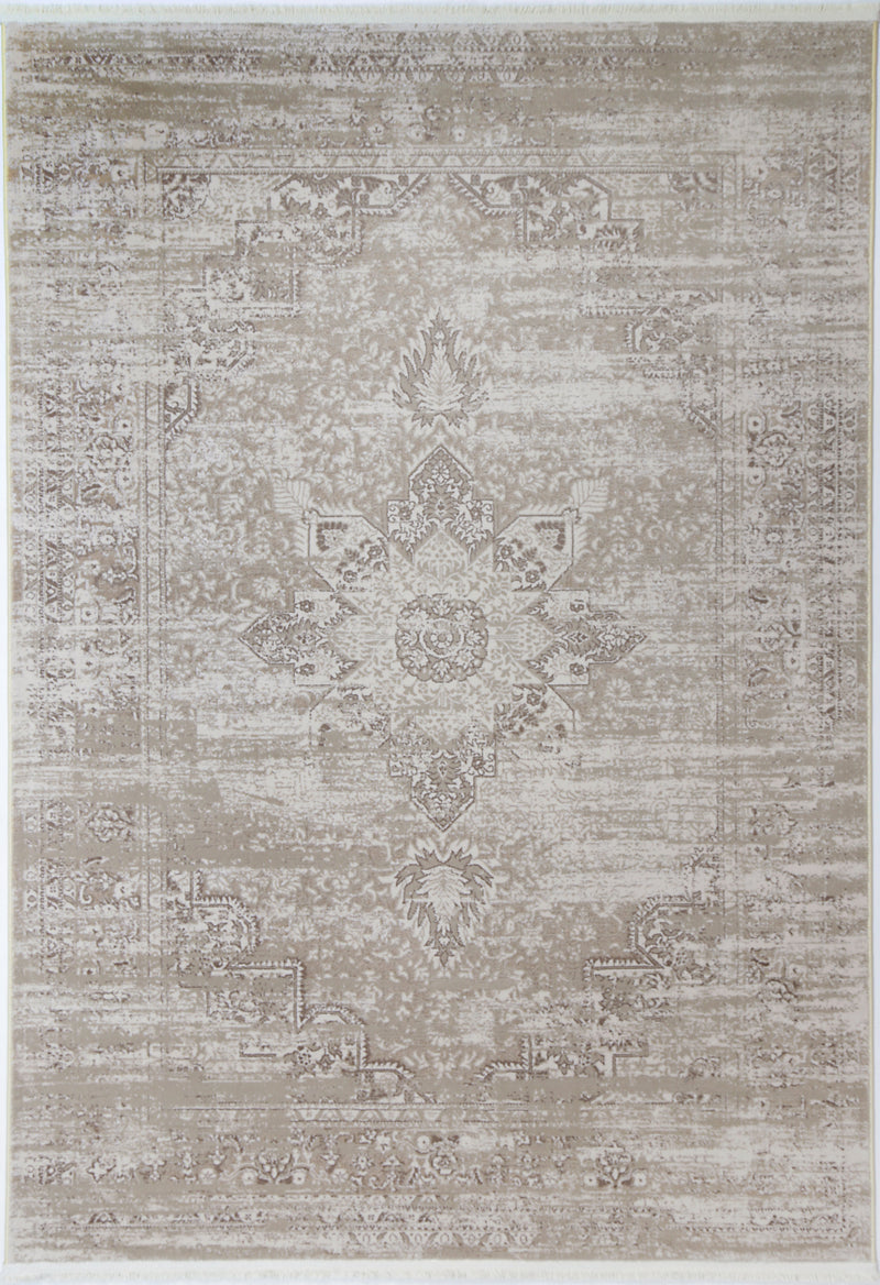 Cordelia Medalion Beige Rug 200x290 cm