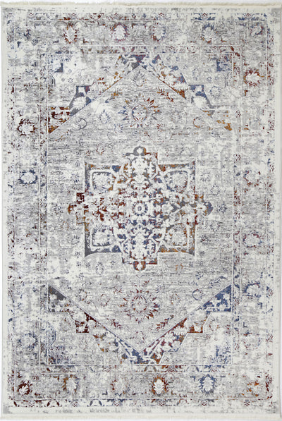 Cordelia Classic Vintage Grey Multi Rug 200x290 cm