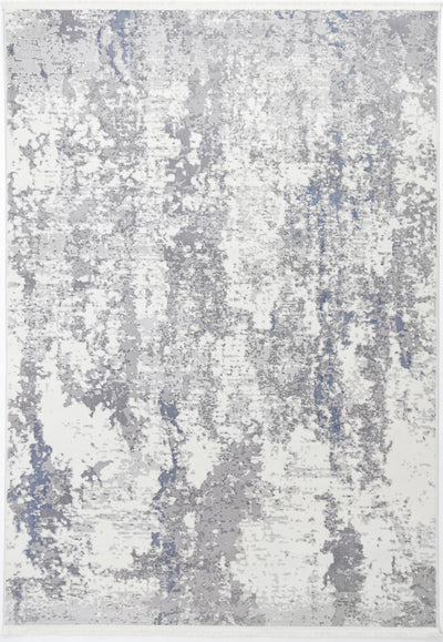 Cordelia One Modern Grey Blue Rug 240x330 cm