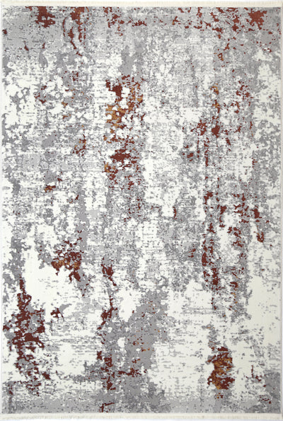 Cordelia One Modern Grey Terracotta Rug 240x330 cm