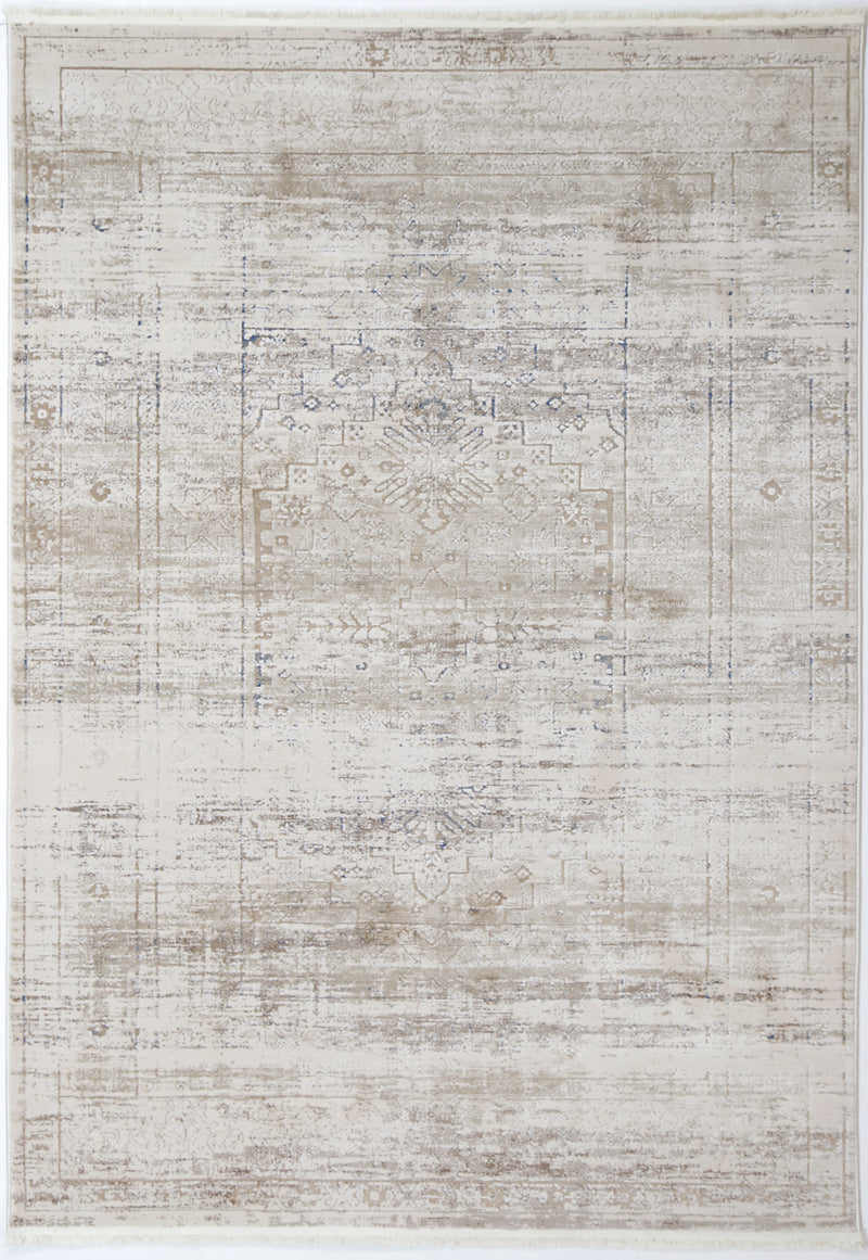 Cordelia Traditional Beige Blue Rug 240x330 cm