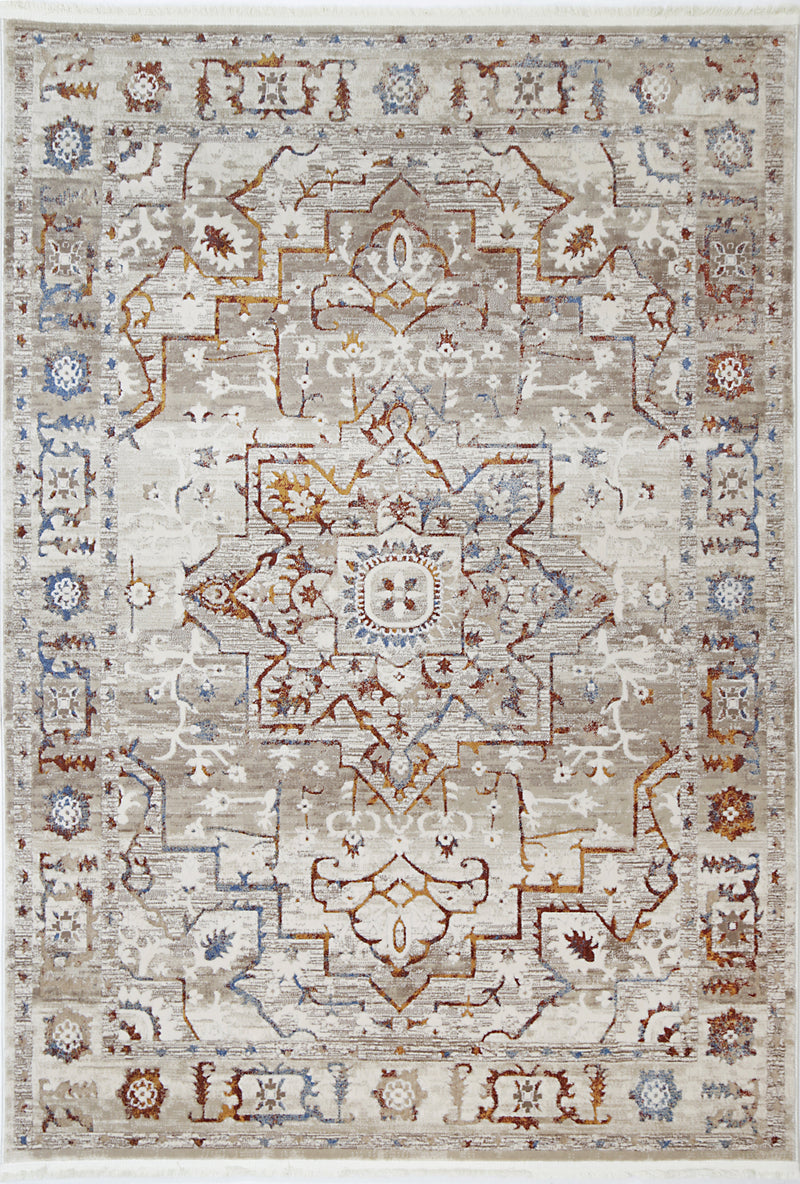 Cordelia Medalion Beige Multi Rug 240x330 cm