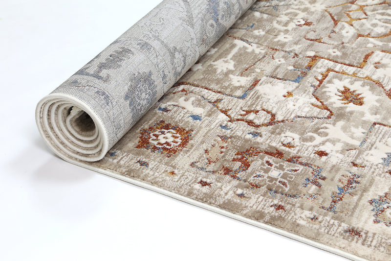 Cordelia Medalion Beige Multi Rug 240x330 cm