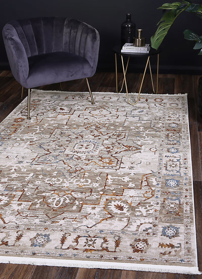 Cordelia Medalion Beige Multi Rug 240x330 cm