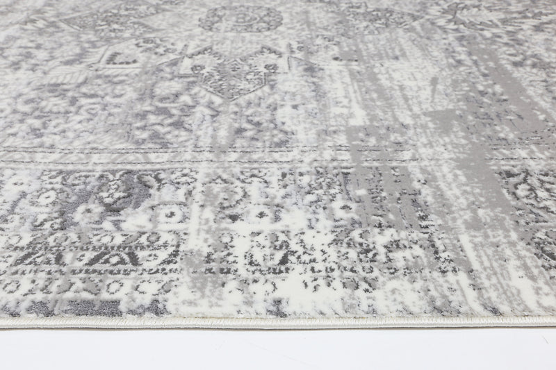 Cordelia Medalion Grey Rug 240x330 cm