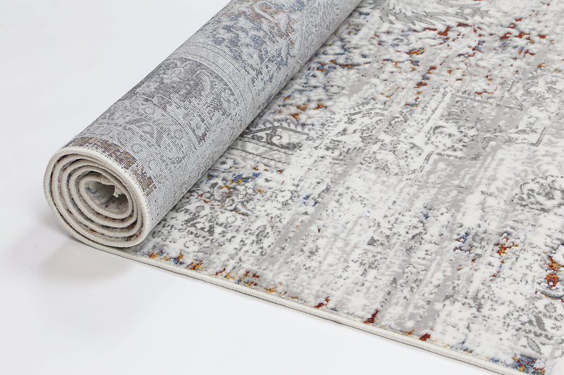 Cordelia Medalion Grey Multi Rug 300x400 cm