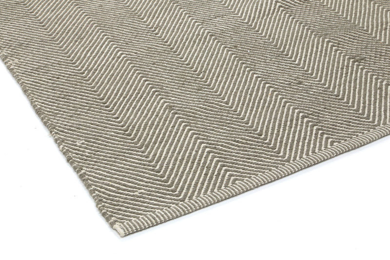 Bondi Chevron Grey Rug 200x290 cm