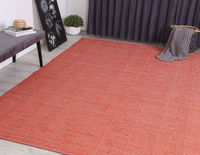 Bondi Chevron Orange Rug 200x290 cm