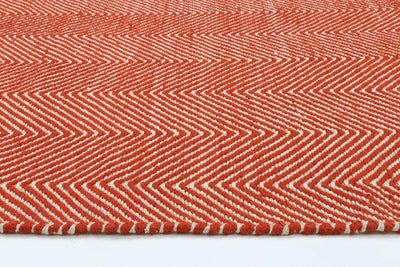 Bondi Chevron Orange Rug 200x290 cm