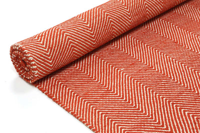 Bondi Chevron Orange Rug 200x290 cm