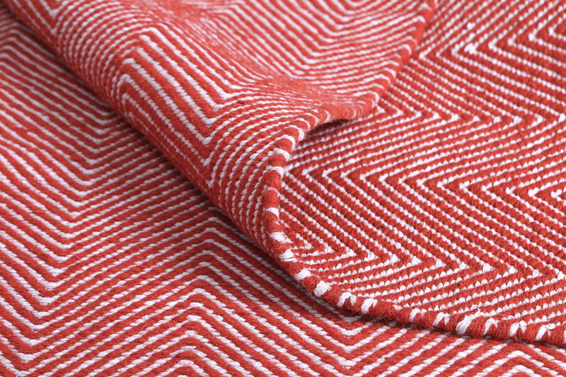 Bondi Chevron Orange Rug 200x290 cm