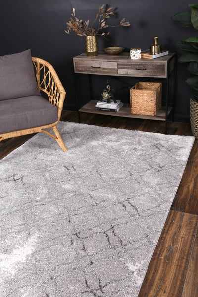 Yuzil Grey Transitional Rug 120x170cm