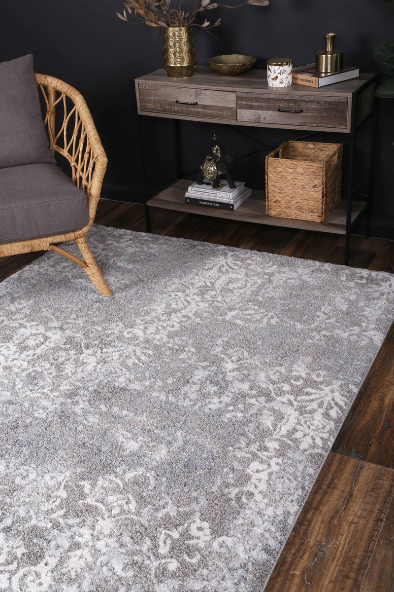 Yuzil Transitional Floral Rug 120x170cm