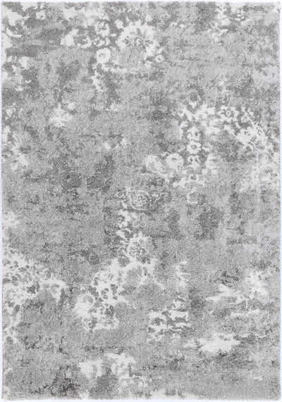 Yuzil Grey Transitional Floral Rug 240x330cm