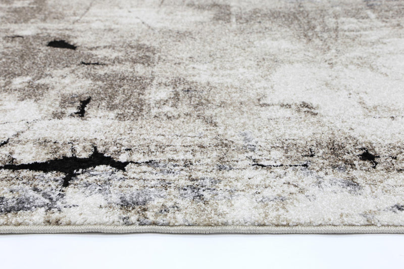 Vision Grey and Beige Abstract Rug 160x230cm