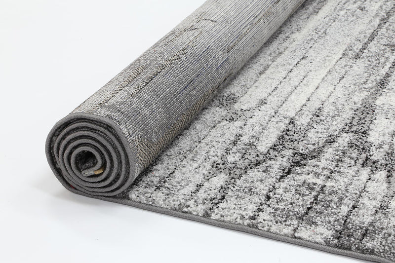 Vision Grey Modern Rug 160x230cm