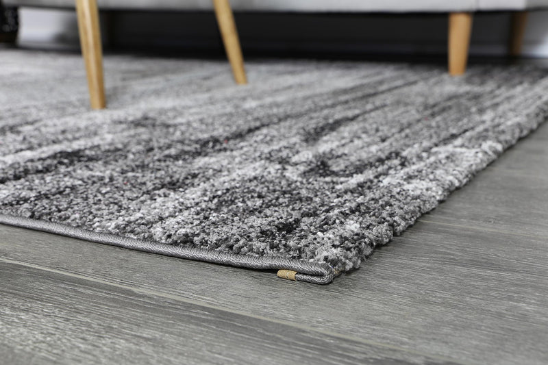 Vision Grey Modern Rug 200x290cm