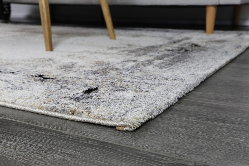 Vision Grey and Beige Abstract Rug 240x330cm