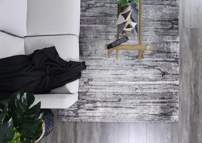 Vision Grey Modern Rug 240x330cm