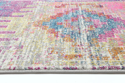 Delicate Multi Pastel Modern Rug 160x230 cm