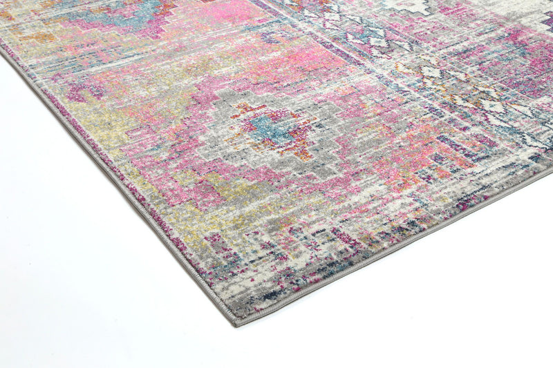 Delicate Multi Pastel Modern Rug 160x230 cm