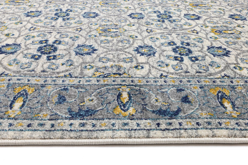 Delicate Blue Green Oriental Rug 200x290 cm