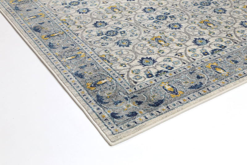 Delicate Blue Green Oriental Rug 200x290 cm