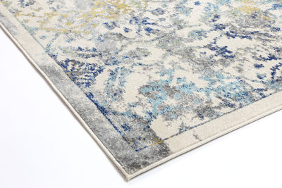 Delicate Blue Green Contemporary Rug 200x290 cm