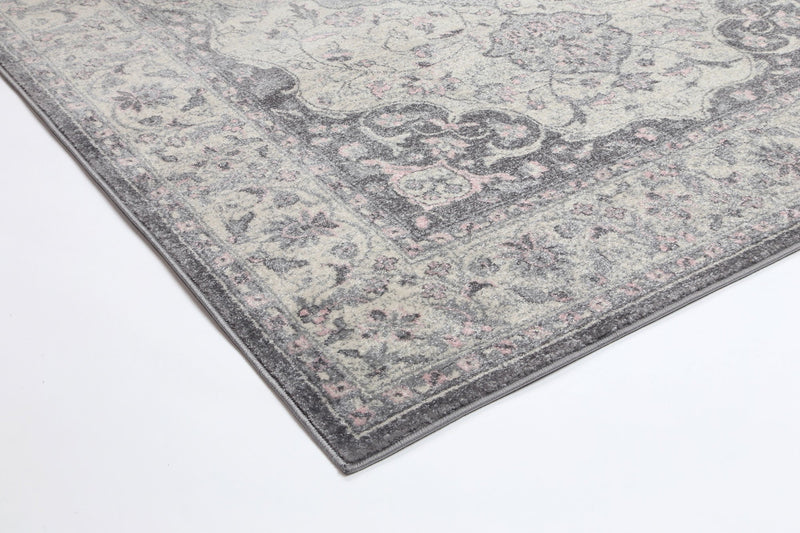 Delicate Grey Oriental Rug 300x400 cm