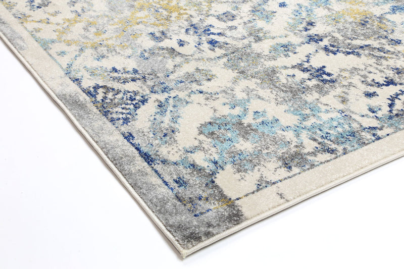 Delicate Blue Green Contemporary Rug 80x150 cm