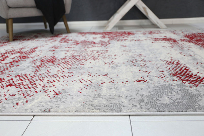 Allure Modern Abstract Red Rug 160x220 cm