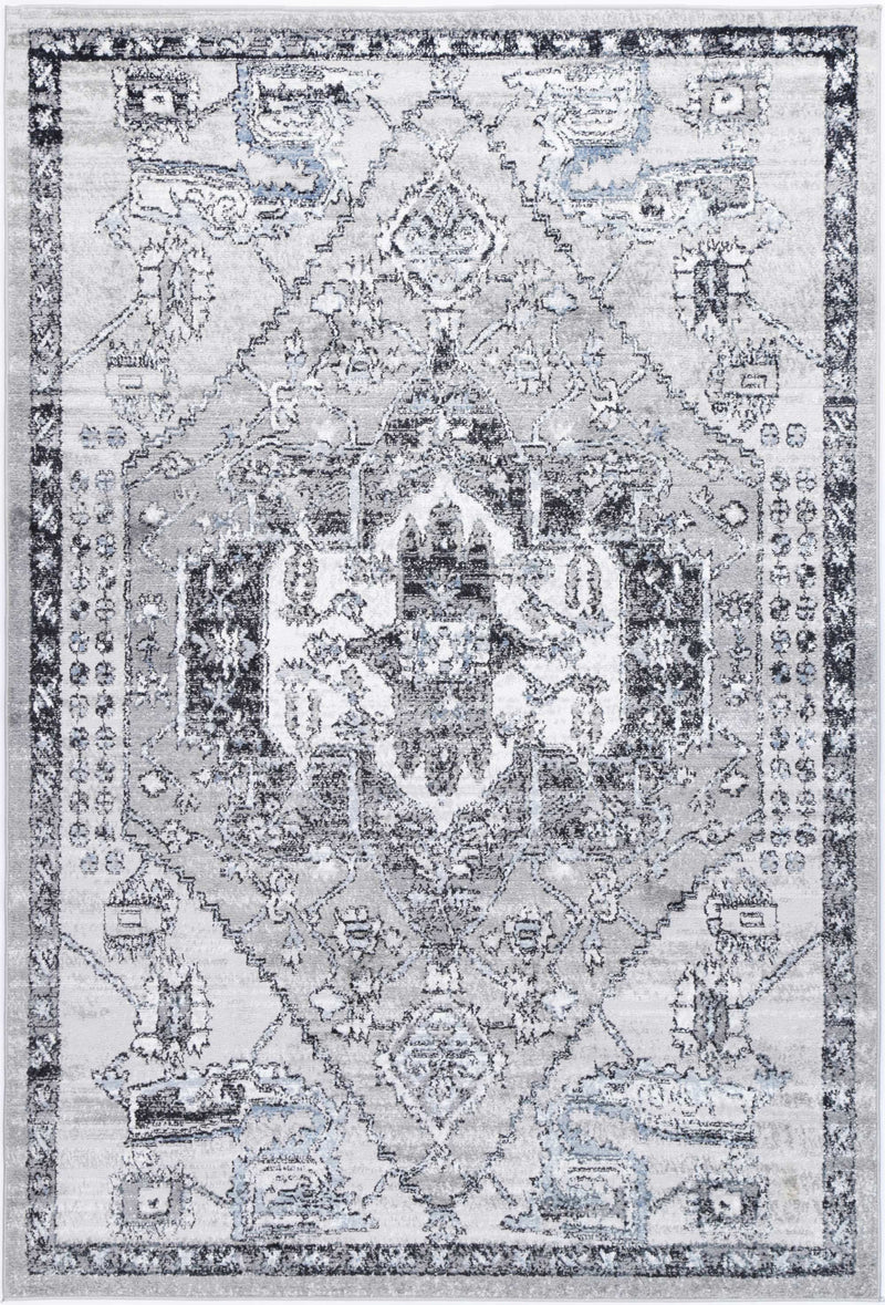 Anatolia Traditional Light Grey Rug 160x230cm