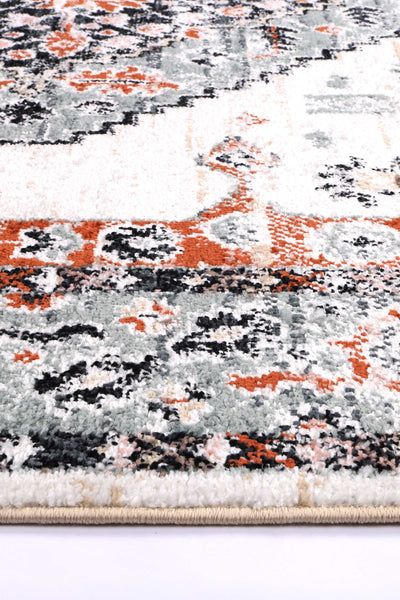 Anatolia Traditional Cream Terracotta Rug 160x230cm