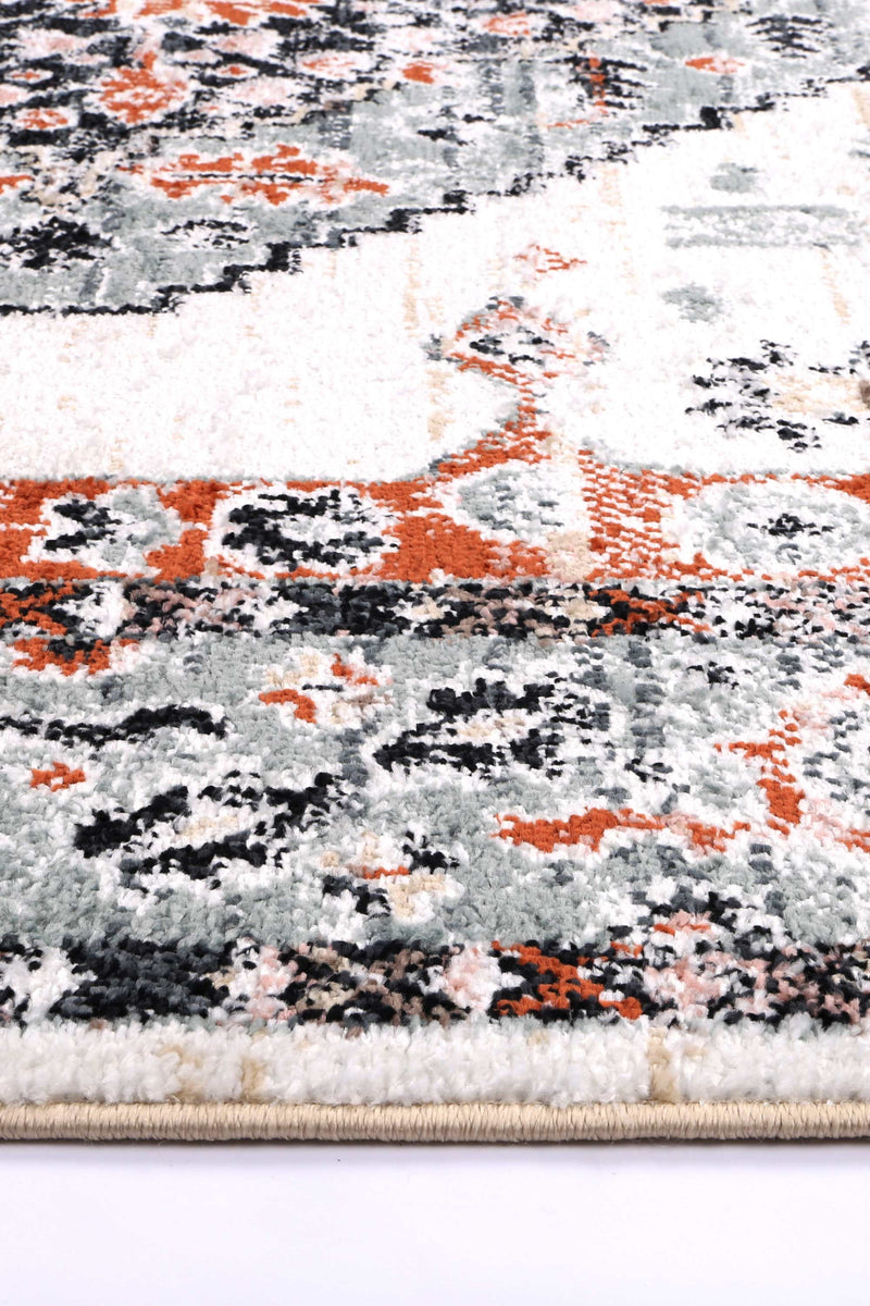 Anatolia Traditional Cream Terracotta Rug 160x230cm