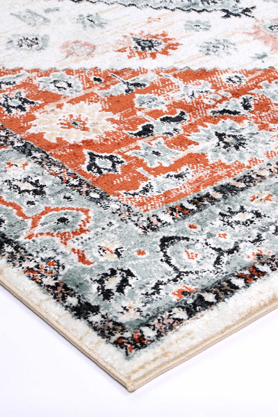 Anatolia Traditional Cream Terracotta Rug 160x230cm