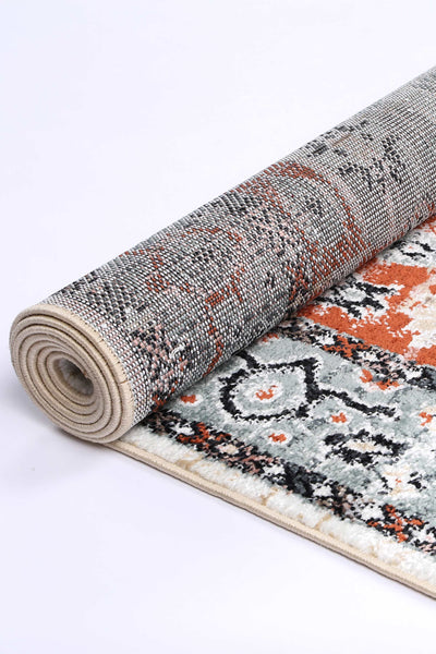 Anatolia Traditional Cream Terracotta Rug 160x230cm