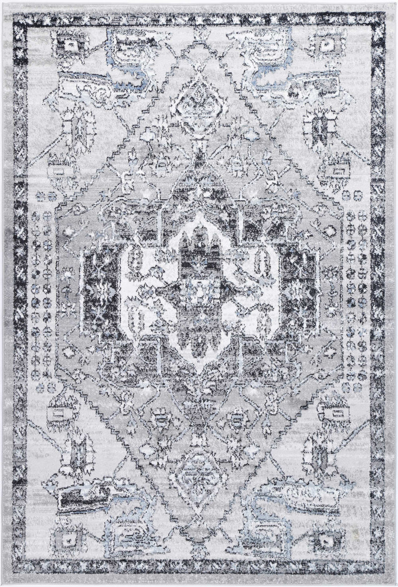 Anatolia Traditional Light Grey Rug 240x330cm