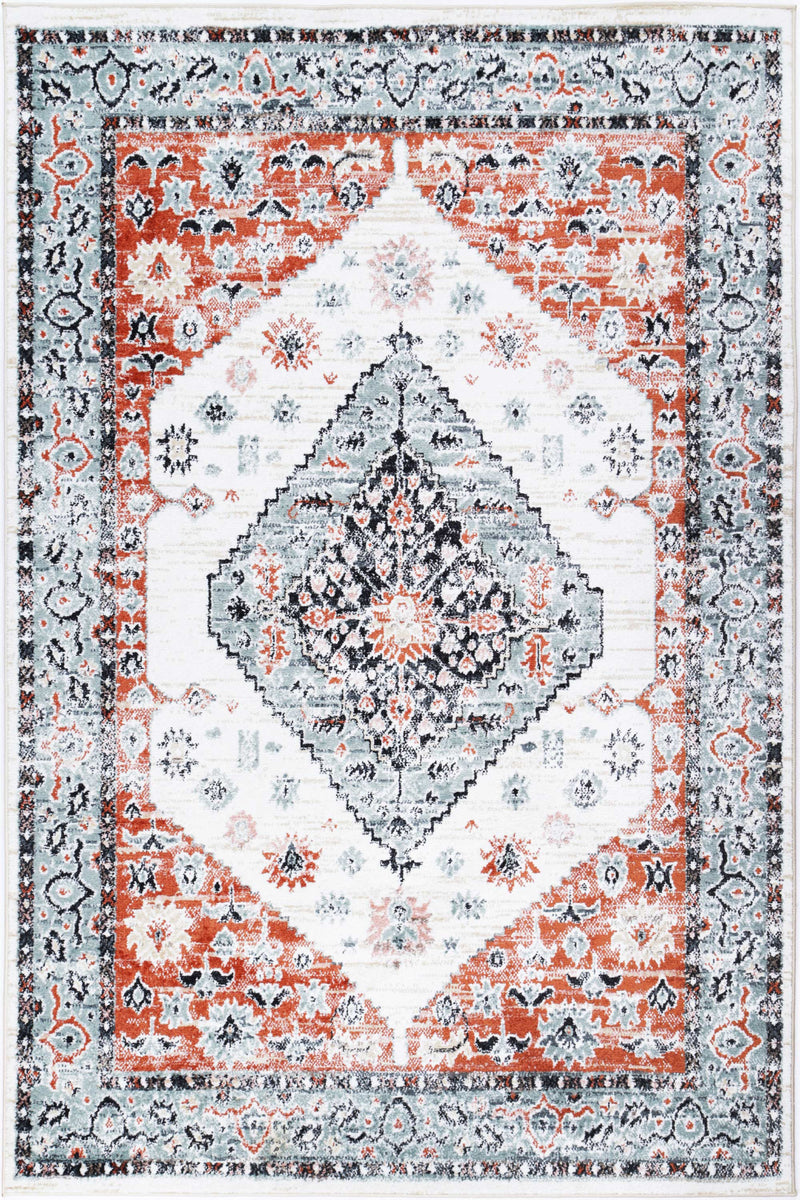 Anatolia Traditional Cream Terracotta Rug 240x330cm