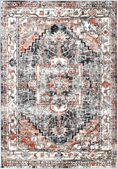 Anatolia Traditional Charcoal Rug 240x330cm