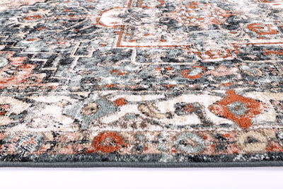 Anatolia Traditional Charcoal Rug 280x380cm