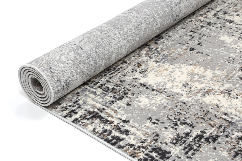 Amelia Grey Modern Rug 160x230 cm